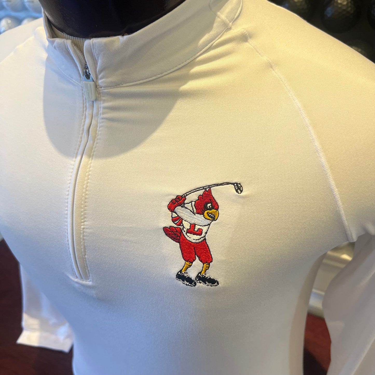 johnnie-O Freeborne Jr. Performance 1/4 Zip Pullover