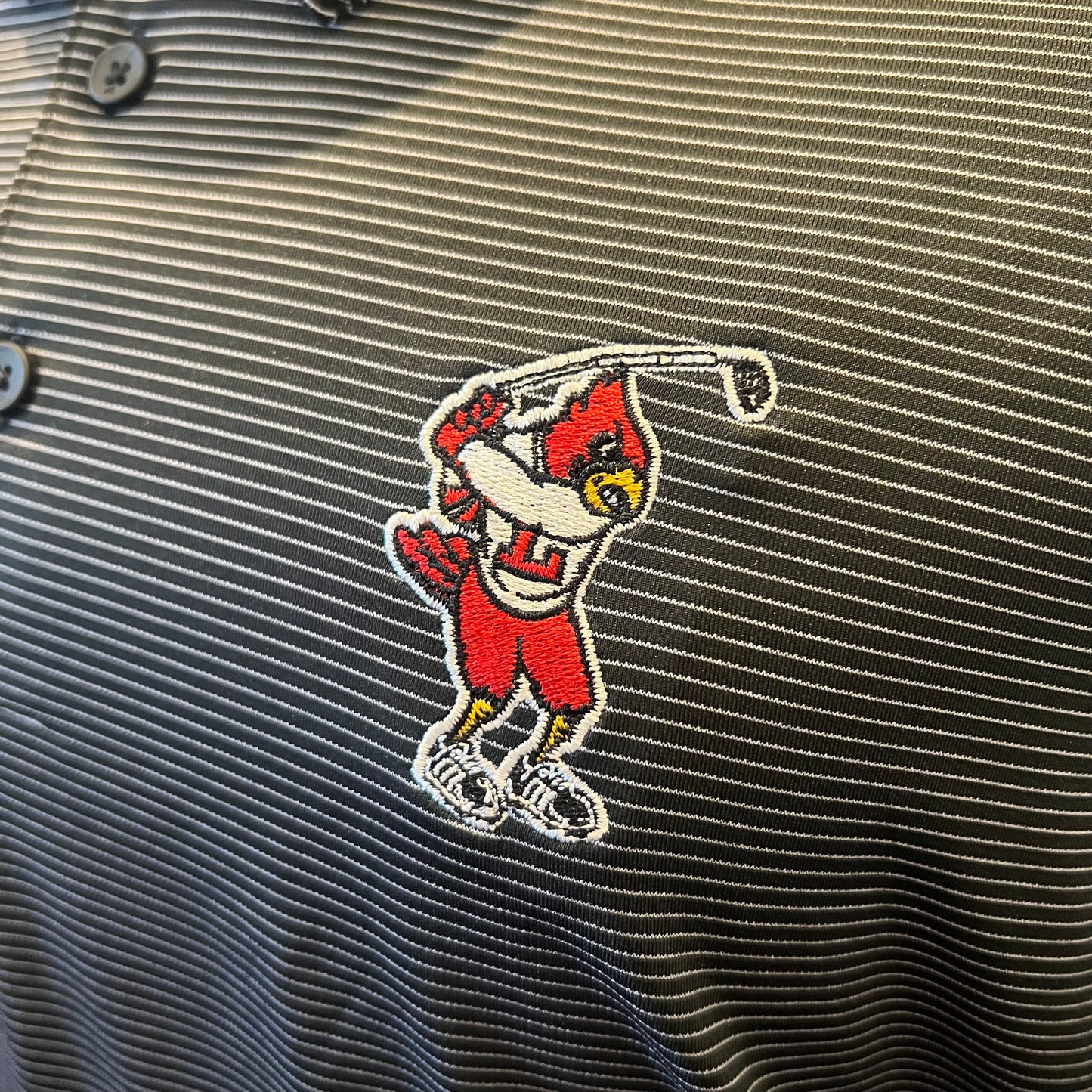 adidas ULT Pencil Stripe Polo